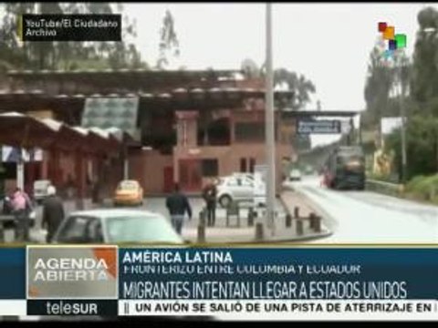 150 haitianos están varados en la frontera de Colombia y Ecuador
