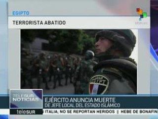 Ejército de Egipto abate al líder del Estado Islámico en ese país