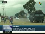 Congresistas colombianos cuestionarán a la ESMAD por abuso de DDHH