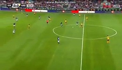 Theo Walcot Fantastic Chance HD - Viking 0-1 Arsenal - Friendly Match