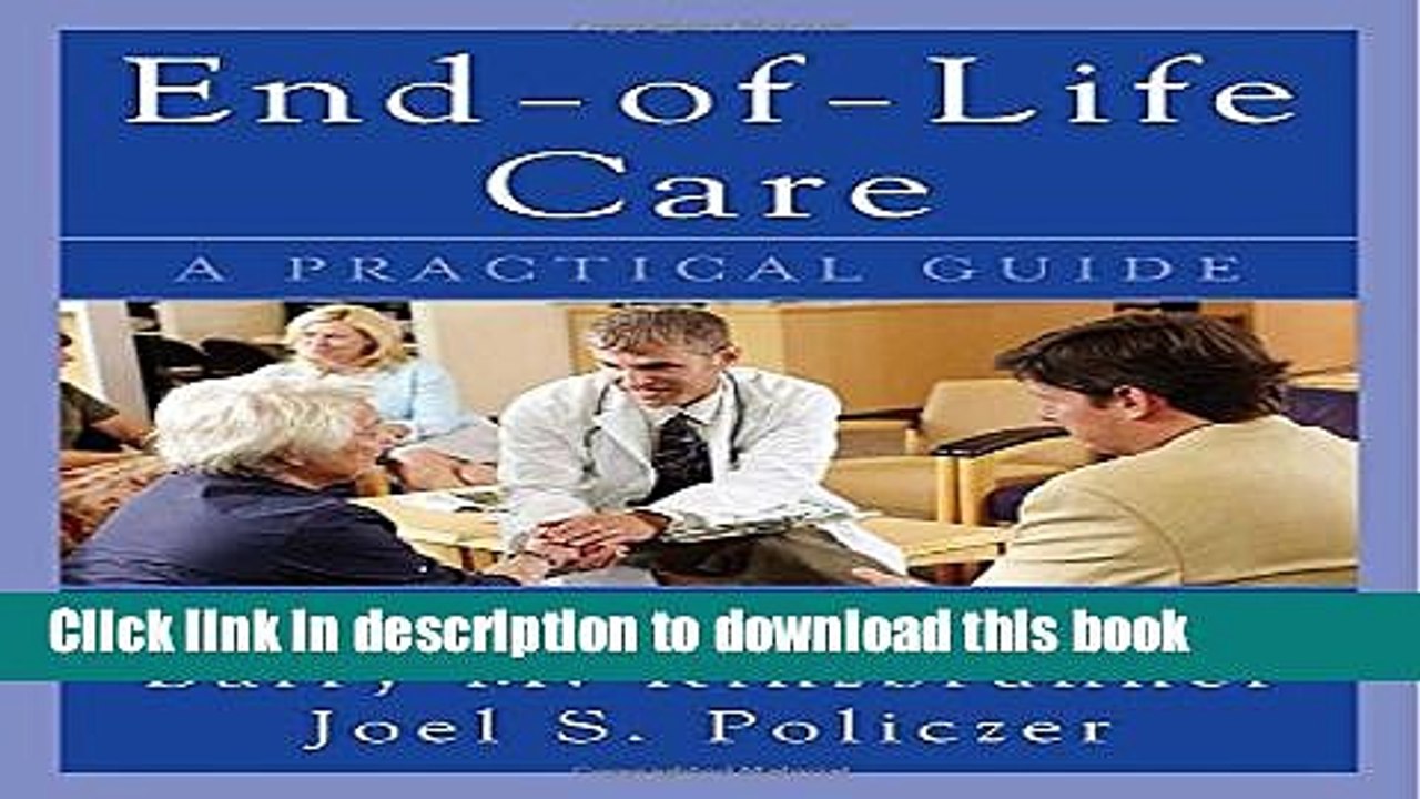 [PDF] End-of-Life-Care: A Practical Guide, Second Edition Download Full Ebook