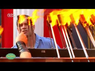 #صاحبة_السعادة | مواقف وطرائف .. رجل يحاول تحطيم الرقم القياسي بموسوعة جينيس