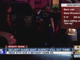 Security guard shot in Glendale