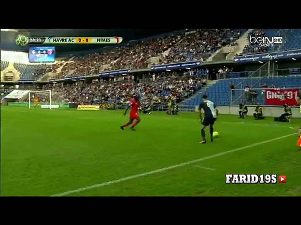 Passe décisive de Ferhat contre Nimes