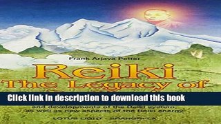 Ebook Reiki--The Legacy of Dr. Usui Free Online