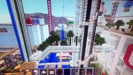 Minecraft city tour #1 (World Deleted)