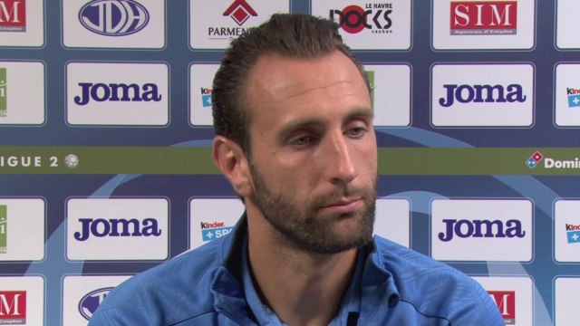 Après HAC - Nîmes (1-0), réaction de Ghilsain Gimbert