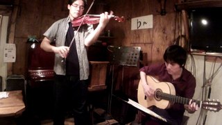 [Live] リベルタンゴ（ピアソラ） 演奏：ドルフィンカフェ(Guitar:YOSHINORI TANAKA 田中佳憲 Violon:竹内章人)
