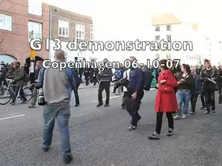 G13 Demonstration in Copenhagen 06-10-07