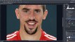 Franck Ribéry - Extreme Makeover Photoshop