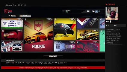 Techfly 3  Live PS4 Broadcast Drive club (3)