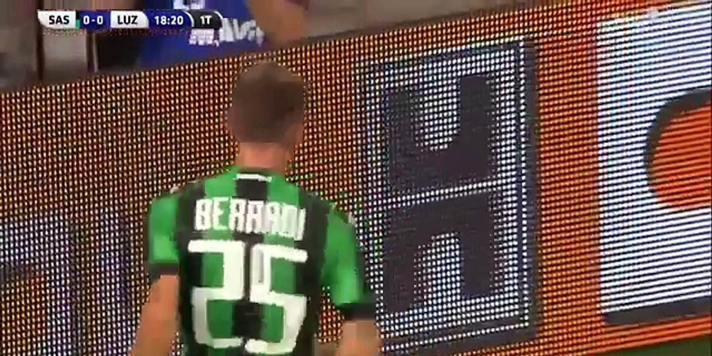 Sassuolo 1:0 Luzern ( Europa League Qualifying 4 August 2016 )