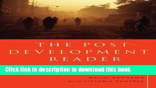 Ebook The Post-Development Reader Free Download