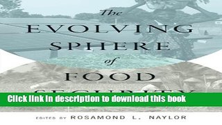 Books The Evolving Sphere of Food Security Full Online