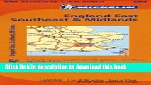 Books Michelin Great Britain: England Southeast, Midlands   East Anglia / Grande Bretagne: