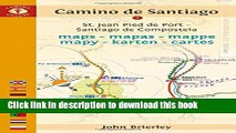 Ebook Camino de Santiago Maps - Mapas - Cartes: St. Jean Pied de Port - Santiago de Compostela