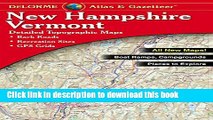 Books Delorme New Hampshire Vermont Atlas   Gazetteer Free Online