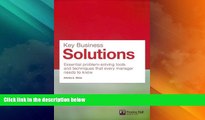 READ FREE FULL  Key Business Solutions: Essential problem-solving tools and techniques that every