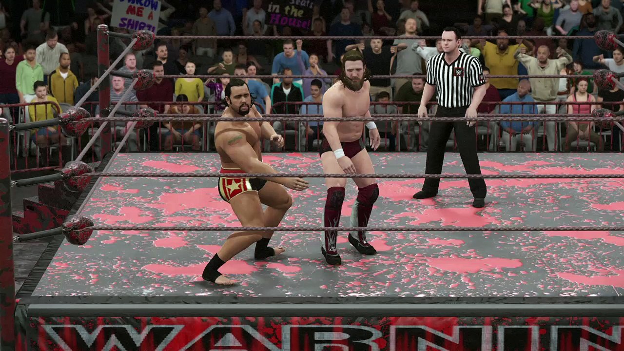 WWE 2K16 rusev v daniel bryan