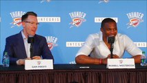 Russell Westbrook on Kevin Durant Signing with Warriors _ 2016 NBA Free Agency