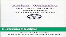 Books Kokin Wakashu: The First Imperial Anthology of Japanese Poetry: With â€˜Tosa Nikkiâ€™ and