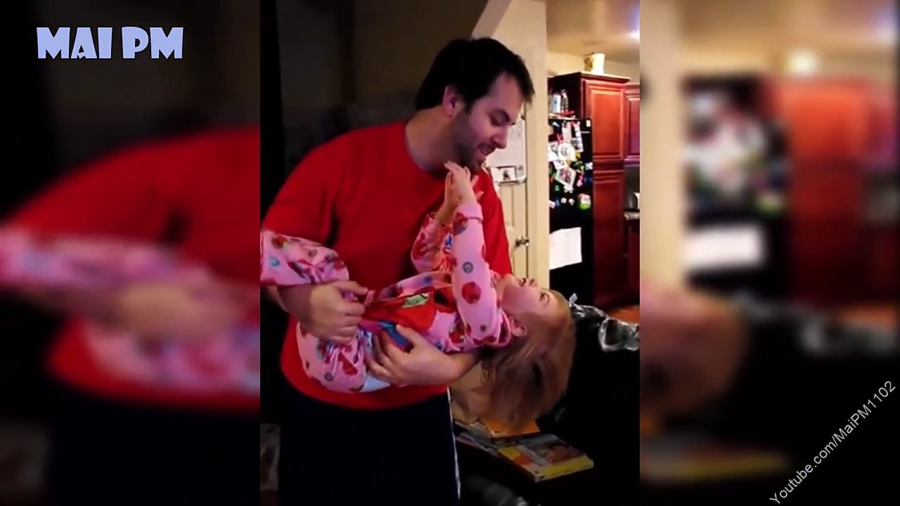 Funny Babies Moments - Cute Babies and Daddies Moments Compilation 2016