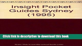 Books Insight Pocket Guides Sydney Full Online