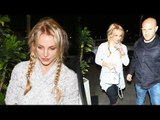 Britney Spears Looks Exhausted In LA