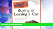 Big Deals  The Complete Idiot s Guide to Buying or Leasing a Car  Best Seller Books Best Seller