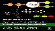 PDF  Dynamic Systems Biology Modeling and Simulation  {Free Books|Online