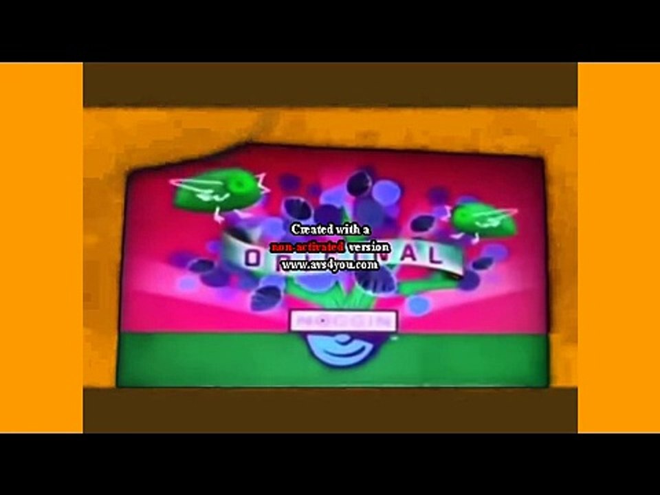 Noggin and Nick Jr Logo Collection in Orange Juice