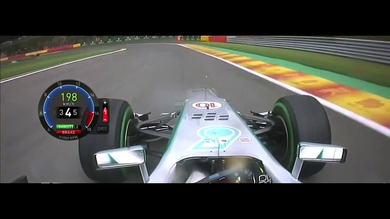 F1 Belgium 2013 - Lewis Hamilton On Board Pole Lap (HD)