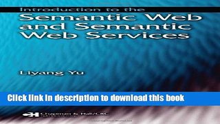 PDF  Introduction to the Semantic  Web and Semantic Web Services  Free Books