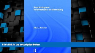 Big Deals  Psychological Foundations of Marketing  Best Seller Books Most Wanted