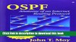 Ebook OSPF: Anatomy of an Internet Routing Protocol Full Online
