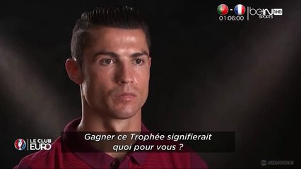 France vs Portugal 0 - 1 || L'entretien Avec Cristiano Ronaldo Avant Le FiNale Euro 2016