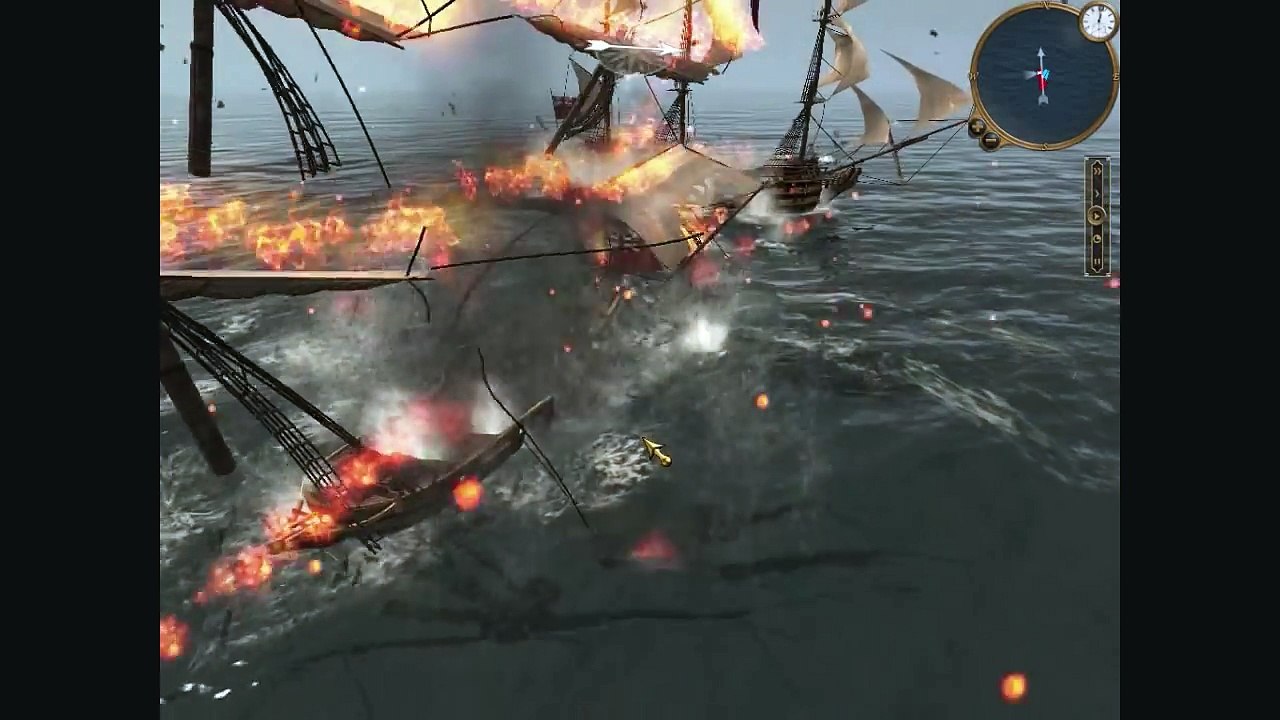 Empire Total War Online Battle #008  Britain vs Britain (Naval)