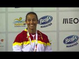 Women's 200m Freestyle S5 | Medals Ceremony | 2016 IPC Swimming European Open Championships Funchal