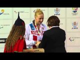 Women's 200m IM SM8 | Medals Ceremony | 2016 IPC Swimming European Open Championships Funchal