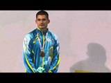 Men's 100m Freestyle S8  | Medals Ceremony | 2016 IPC Swimming European Open Championships Funchal