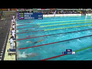Men's 100m Freestyle S10 | Final | 2016 IPC Swimming European Open Championships Funchal