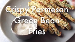 Crispy Parmesan Green Bean Fries