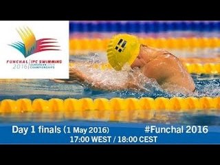 Day 3 heats - Funchal 2016 - IPC Swimming European Open Championships