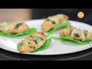 صدور دجاج مشوية بحشوة السبانخ | غادة التلي