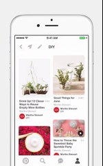 Pinterest - reproductor de video nativo