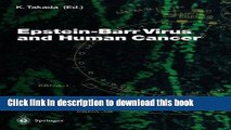 Books Epstein-Barr Virus and Human Cancer (Current Topics in Microbiology and Immunology) Full