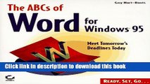 Ebook ABC Word Windows 95  *8771[Op] Full Online