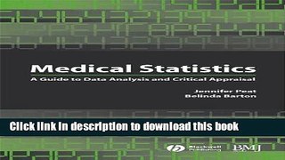 [Read PDF] Medical Statistics: A Guide to Data Analysis and Critical Appraisal Ebook Free