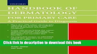 Ebook Handbook of Dermatology for Primary Care: A Practical Guide to Diagnosis Free Online