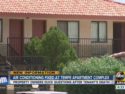 Air conditioning fixed at Tempe Apartment Complex